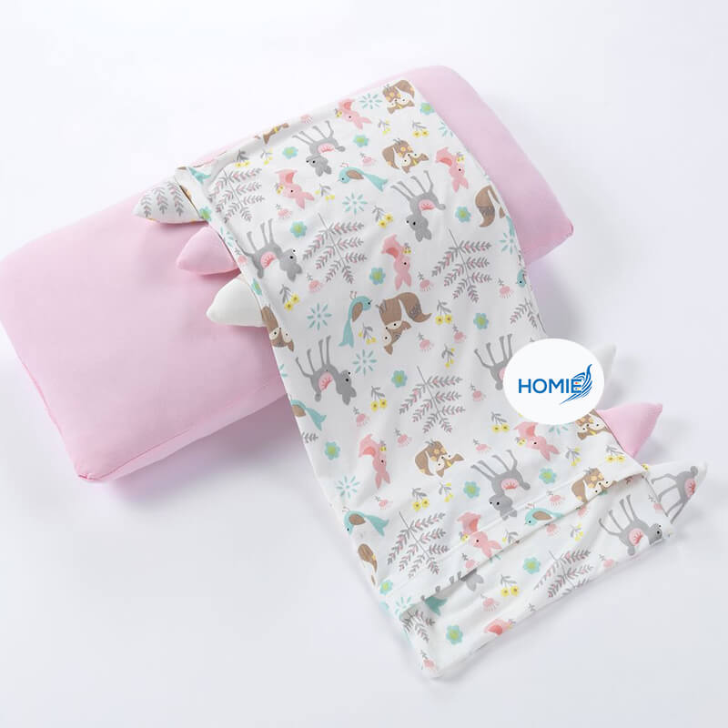 Homie Ultra Soft Organic Baby Bamboo Pillow Case ONLY 25x55cm *Choose Design at Booth